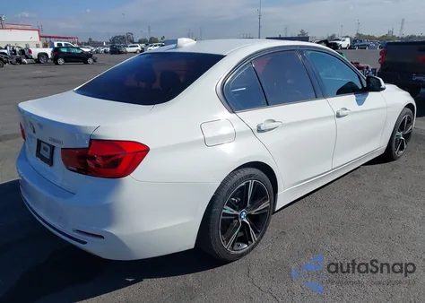 2016 BMW 328I from USA, damaged, VIN WBA8E9G59GNU30100